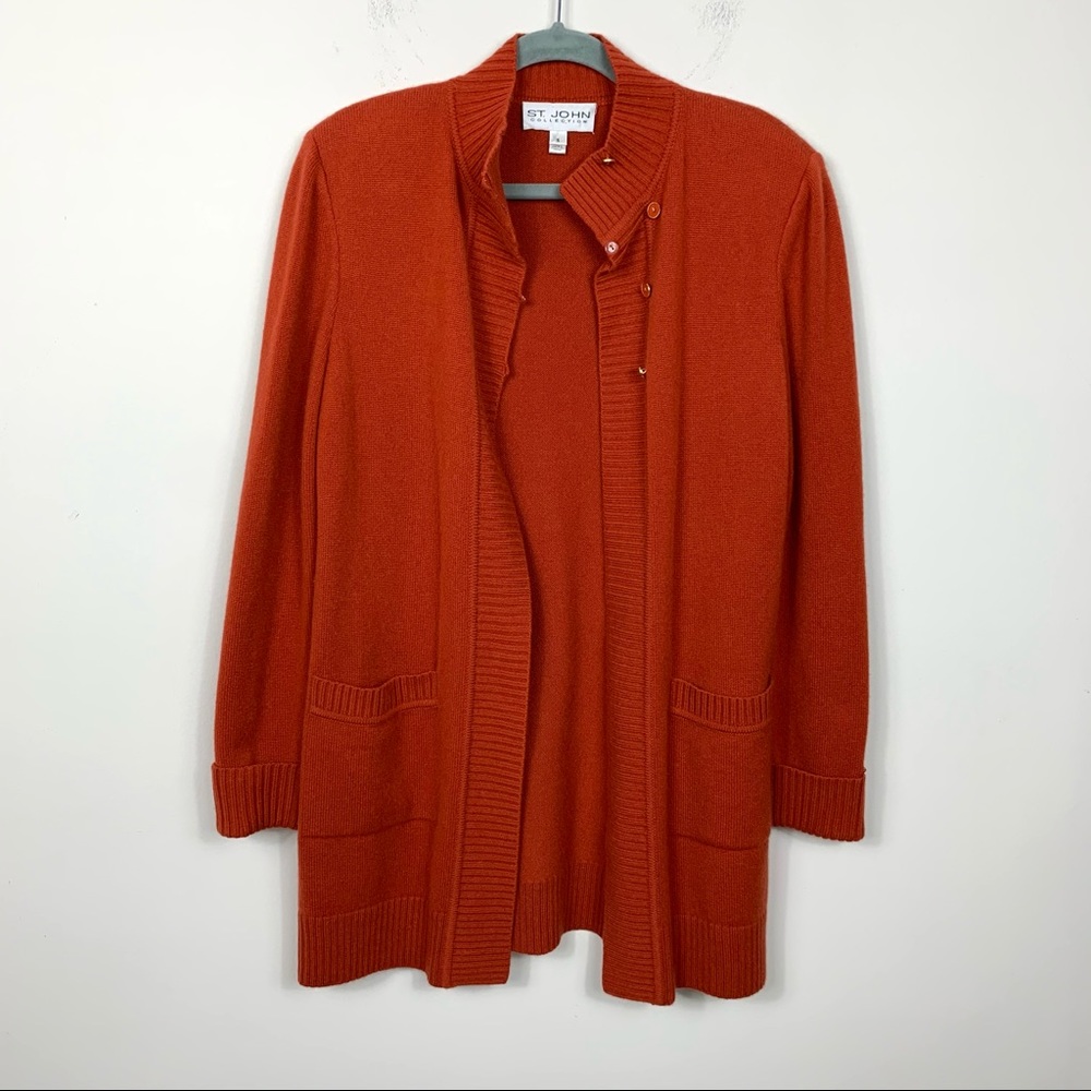 St John Women’s Cardigan Small 100% Cashmere